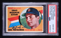 Carl Yastrzemski Signed 1960 Topps #148 RS RC (PSA | Autograph Grade 10) at PristineAuction.com