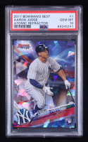 Aaron Judge 2017 Bowman's Best Atomic Refractors #1 RC (PSA 10) at PristineAuction.com