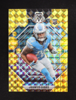 Jahmyr Gibbs 2023 Panini Mosaic Reactive Yellow #324 RC at PristineAuction.com