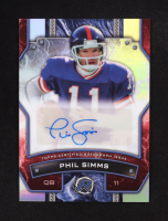Phil Simms 2024 Topps Resurgence Signatures Card #RSPS at PristineAuction.com