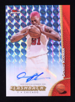 Dennis Rodman 2024-25 Finest Flashback Autographs Blue Geometric Refractors #FBADR #75/99 at PristineAuction.com
