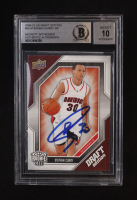 Stephen Curry Signed 2009-10 Upper Deck Draft Edition #34 RC (BGS | Auto 10) at PristineAuction.com