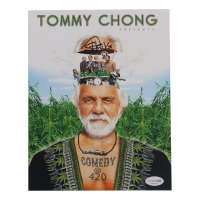 Tommy Chong Signed "Comedy @ 420" 8x10 Photo (AutographCOA) at PristineAuction.com