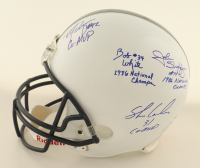 Penn State Nittany Lions Full-Size Helmet Signed & Inscribed By (4) with D. J. Dozier, Bob White, Shane Conlan & John Shaffer (Beckett) at PristineAuction.com