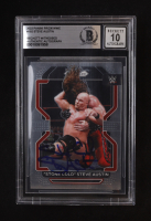 Stone Cold Steve Austin Signed 2022 Panini Prizm WWE #192 (BGS | Auto 10) at PristineAuction.com