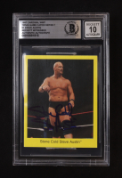 Stone Cold Steve Austin Signed 1997 Cardinal WWF Trivia Game Cards Series 1 #1 (BGS | Auto 10) at PristineAuction.com
