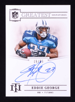 Eddie George 2024 Panini National Treasures NFL Greatest Signatures #8 #8/99 at PristineAuction.com