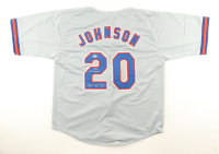 Howard "Hojo" Johnson Signed Jersey Inscribed "1986 WS Champs" (Wilder) at PristineAuction.com