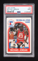 Michael Jordan 1989-90 Hoops #21 AS (PSA 9) at PristineAuction.com
