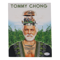 Tommy Chong Signed "Comedy @ 420" 8x10 Photo (AutographCOA) at PristineAuction.com