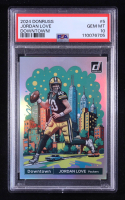 Jordan Love 2024 Donruss Downtown #5 (PSA 10) at PristineAuction.com