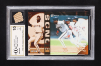 Barry Sanders 1994 Select with Game-Used Bat Piece (BCCG 10) at PristineAuction.com