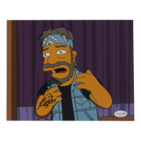 Tommy Chong Signed "The Simpsons" 8x10 Photo (AutographCOA) at PristineAuction.com