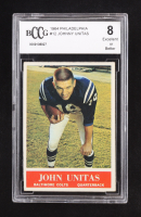 Johnny Unitas 1964 Philadelphia #12 (BCCG 8) at PristineAuction.com