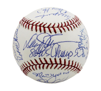 1986 Mets Reunion OML Baseball Team-Signed By (23) with Dave Johnson, Dwight Gooden, Darryl Strawberry (JSA) at PristineAuction.com