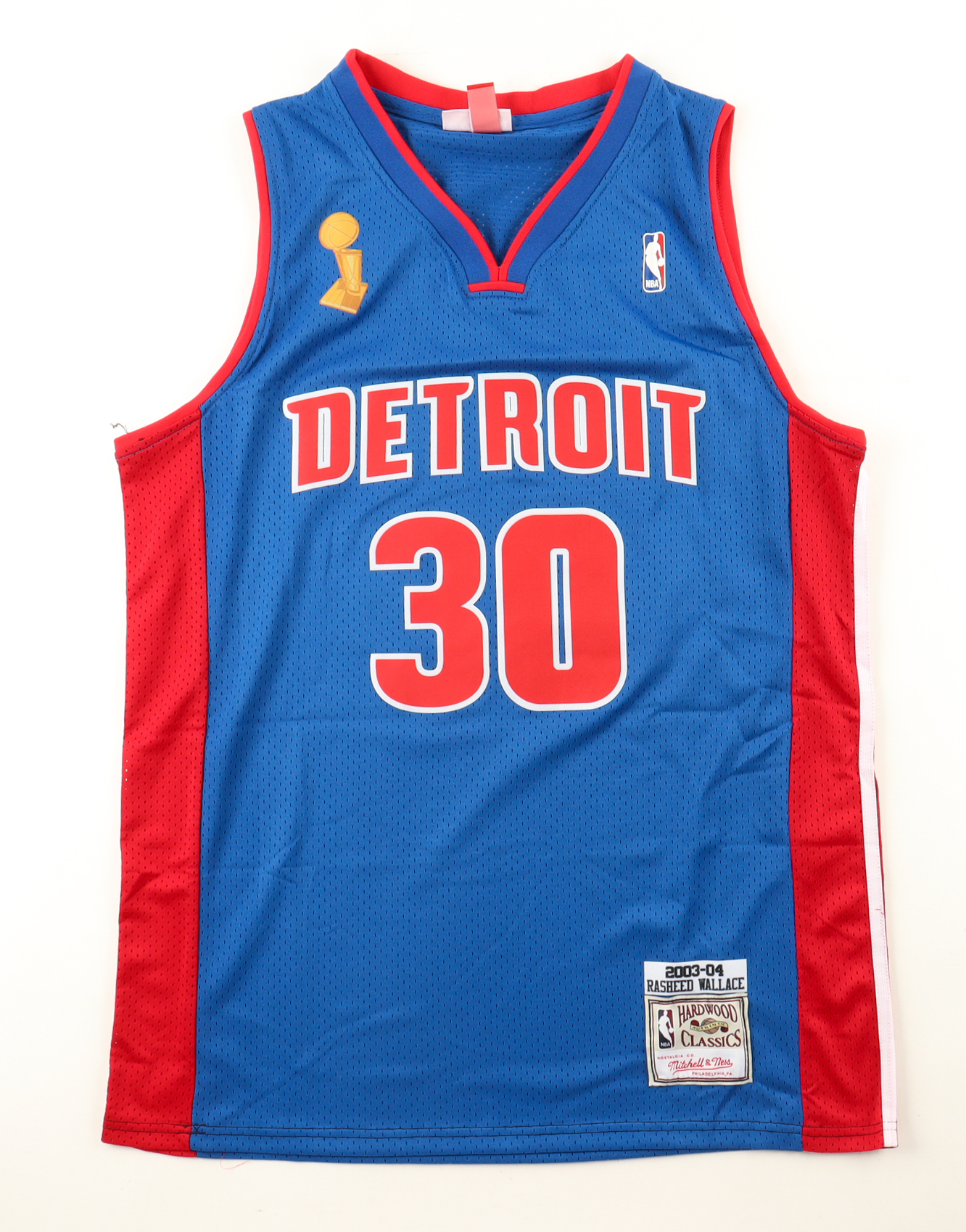 Rasheed Wallace Signed Pistons Mitchell & Ness Authentic Jersey Inscribed "SHEED" (Beckett) at PristineAuction.com Rasheed Wallace Signed Pistons Mitchell & Ness Authentic Jersey Inscribed "SHEED" (Beckett) at PristineAuction.com