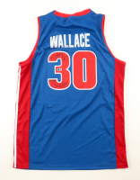 Rasheed Wallace Signed Pistons Mitchell & Ness Authentic Jersey Inscribed "2004 Champs" (Beckett) at PristineAuction.com