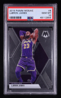 LeBron James 2019-20 Panini Mosaic #8 (PSA 10) at PristineAuction.com