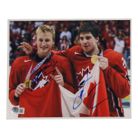 Steven Stamkos & John Tavares Signed Team Canada 8x10 Photo (Beckett) at PristineAuction.com