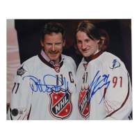 Daniel Alfredsson & Steven Stamkos Signed 8x10 Photo (Beckett) at PristineAuction.com