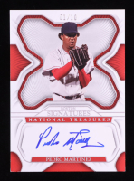 Pedro Martinez 2023 Panini National Treasures Signatures #38 #1/10 at PristineAuction.com