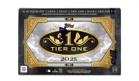 2025 Topps Tier One Baseball Hobby Box at PristineAuction.com