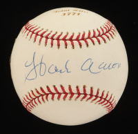 Hank Aaron Signed LE OML Baseball (MLB & Beckett) at PristineAuction.com