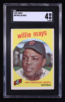 Willie Mays 1959 Topps #50 (SGC 4) at PristineAuction.com