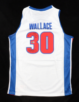Rasheed Wallace Signed Pistons Mitchell & Ness Authentic Jersey Inscribed "SHEED" (Beckett) at PristineAuction.com