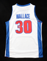 Rasheed Wallace Signed Pistons Mitchell & Ness Authentic Jersey Inscribed "2004 Champs" (Beckett) at PristineAuction.com