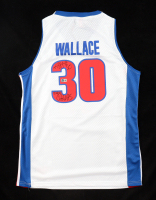 Rasheed Wallace Signed Pistons Mitchell & Ness Authentic Jersey Inscribed "2004 Champs" (Beckett) at PristineAuction.com