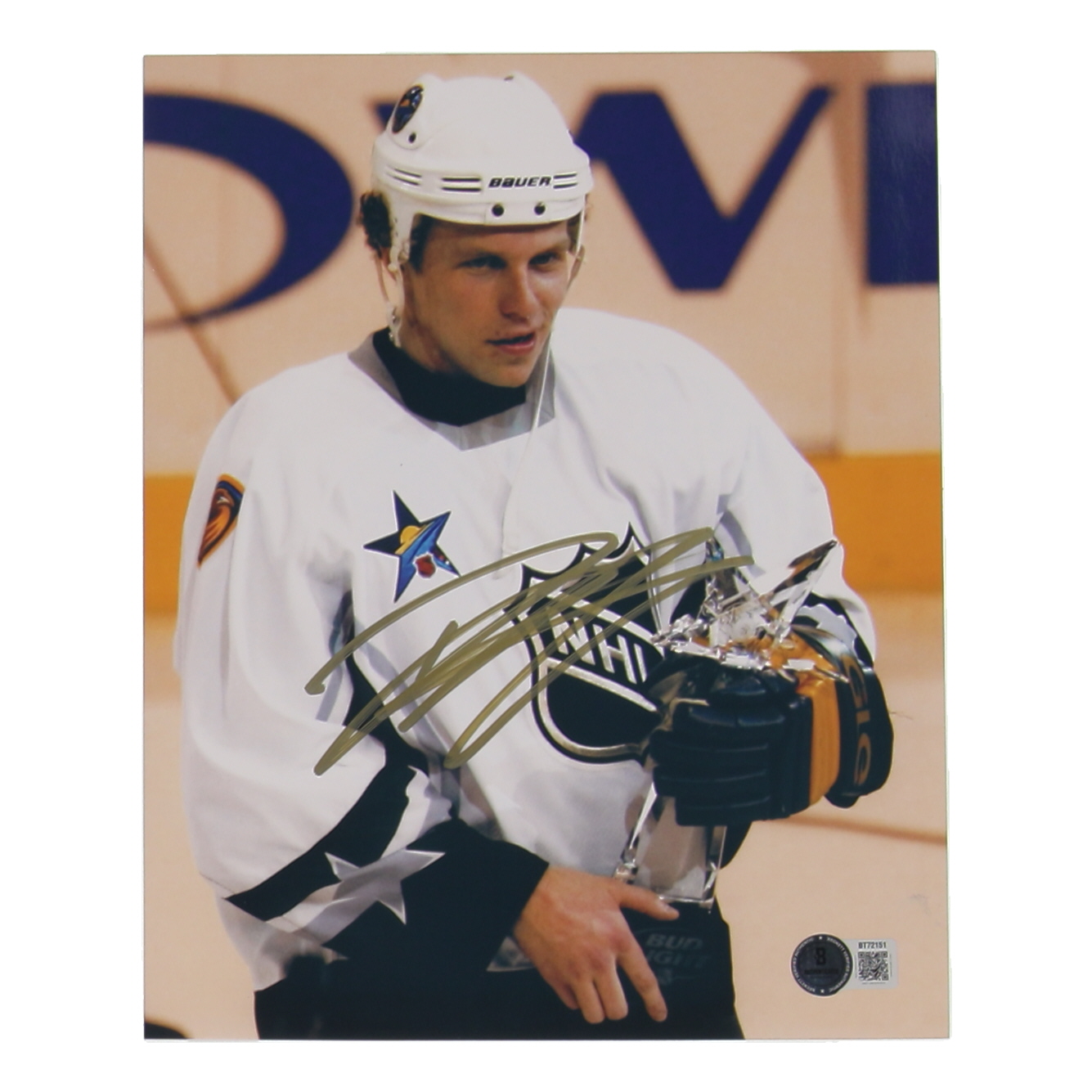 Dany Heatley Signed Thrashers 8x10 Photo (Beckett) at PristineAuction.com Dany Heatley Signed Thrashers 8x10 Photo (Beckett) at PristineAuction.com