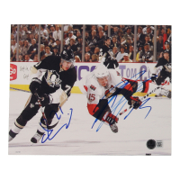Dany Heatley & Evgeni Malkin Signed 8x10 Photo (Beckett) at PristineAuction.com