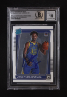 Jonathan Kuminga Signed 2021-22 Donruss Optic #190 RC (BGS | Auto 10) at PristineAuction.com