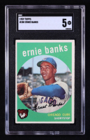 Ernie Banks 1959 Topps #350 (SGC 5) at PristineAuction.com