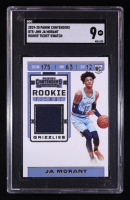 Ja Morant 2019-20 Panini Contenders Rookie Ticket Swatches #18 RC (SGC 9) at PristineAuction.com