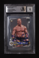"Stone Cold" Steve Austin Signed 2025 Topps Chrome WWE #6 (BGS | Auto 10) at PristineAuction.com