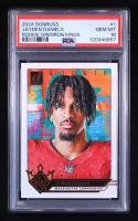 Jayden Daniels 2024 Donruss Rookie Gridiron Kings #1 RC (PSA 10) at PristineAuction.com