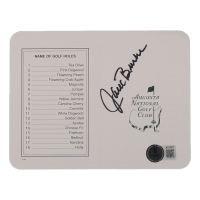 Jack Burke Signed Masters Tournament Scorecard (Beckett) at PristineAuction.com