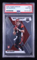 Joe Burrow 2020 Panini Mosaic #261 DEB RC (PSA 10) at PristineAuction.com