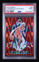 Shai Gilgeous-Alexander 2023-24 Panini Mosaic Red Seismic #85 #188/299 (PSA 9) at PristineAuction.com