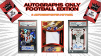 Break King: Autographs Only Football Edition Mystery Box (2 Autographs per Hit Pack) at PristineAuction.com