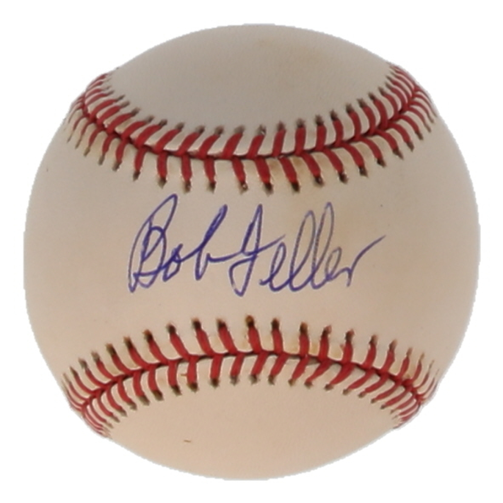 Bob Feller Signed OAL Baseball (Beckett) at PristineAuction.com