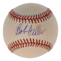 Bob Feller Signed OAL Baseball (Beckett) at PristineAuction.com