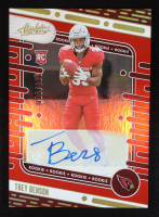 Trey Benson 2024 Absolute Signatures Spectrum Red #161 #096/100 RC at PristineAuction.com