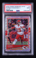 Patrick Mahomes II 2020 Donruss Optic Wave #1 #097/199 (PSA 9) at PristineAuction.com