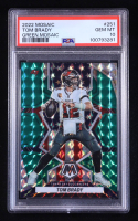 Tom Brady 2022 Panini Mosaic Mosaic Green #251 NP (PSA 10) at PristineAuction.com