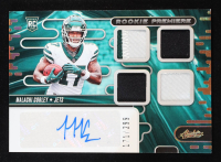 Malachi Corley 2024 Absolute Rookie Premiere Materials Autographs Quad #214 #171/299 RC at PristineAuction.com