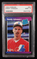 Randy Johnson 1989 Donruss #42 RC (PSA 9) at PristineAuction.com