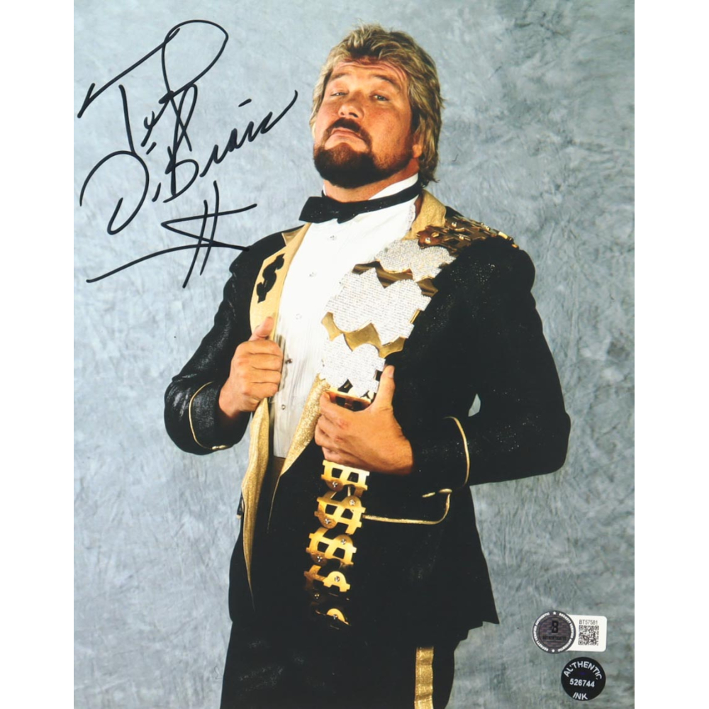 Ted DiBiase Signed WWE 8x10 Photo (Beckett & Authentic Ink) at PristineAuction.com
